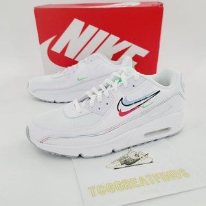 Nike White Multicolor Accents Women's Sneakers